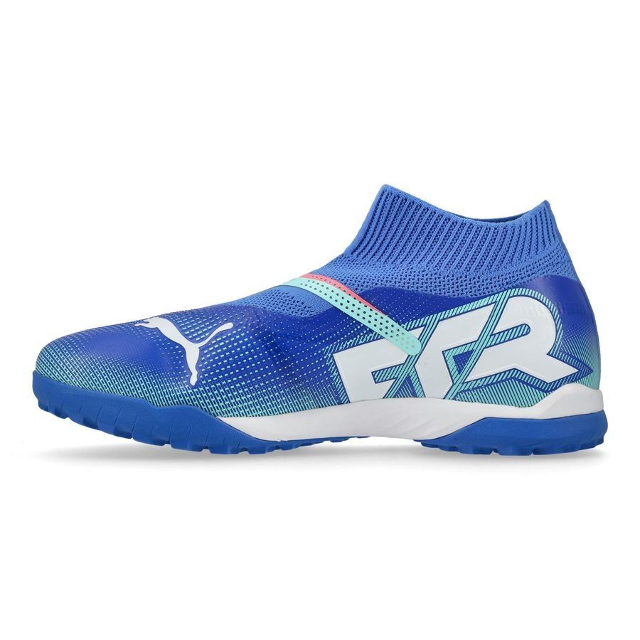 PUMA Future 7 Match   Laceless TT Formula - Bleu/Blanc/Bleu