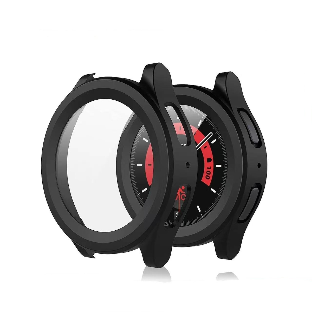 TPU all-around beskyttelsesdeksel for Samsung Watch 5 Pro Sort