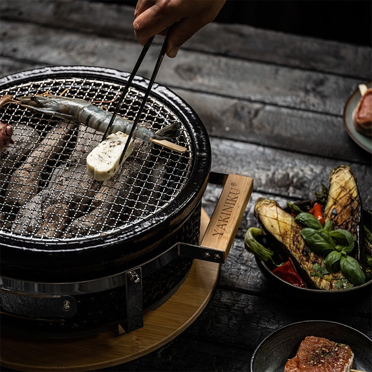 YAKINIKU barbecue wegwerp rooster Shichirin D 30 H 3 cm 10 stuks