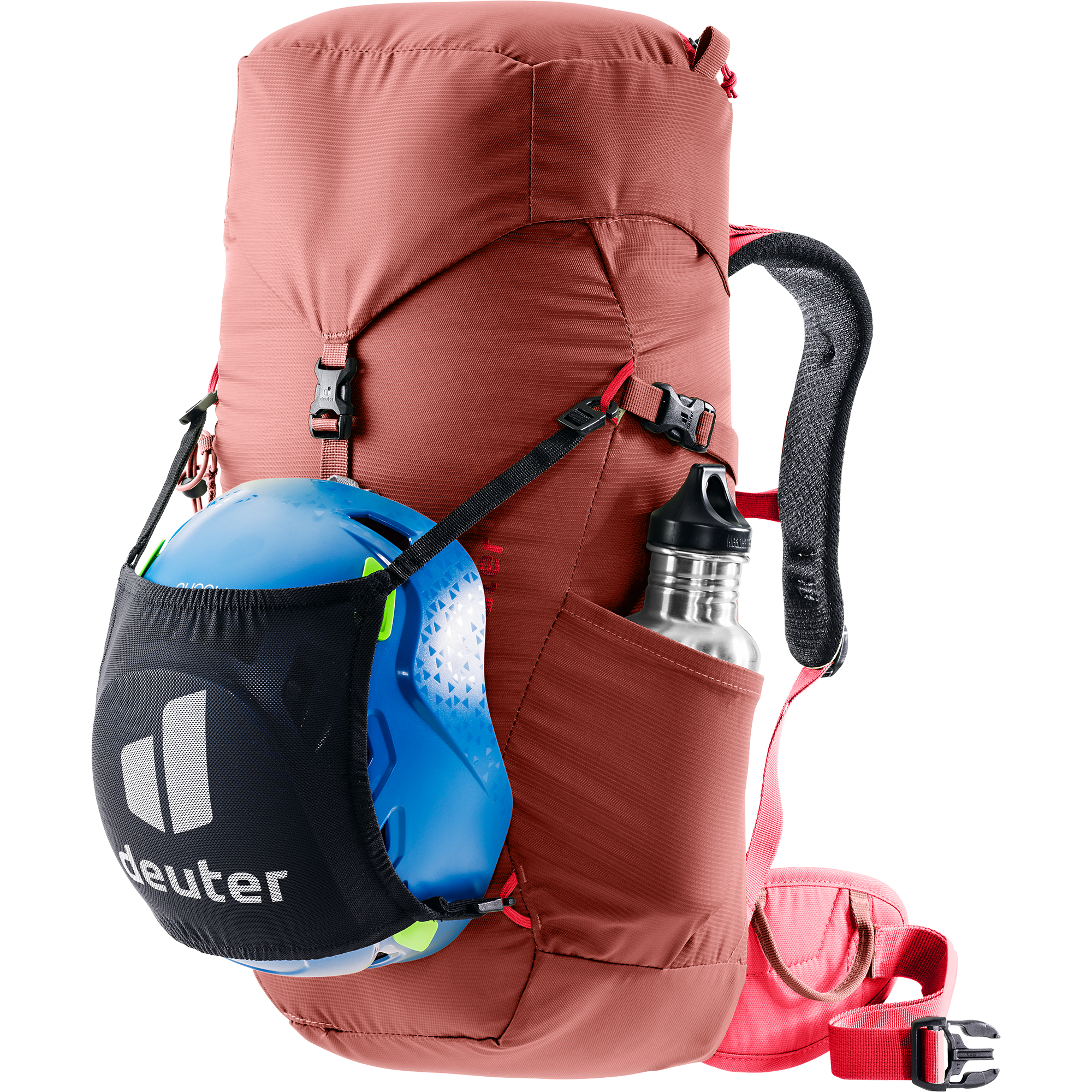 deuter Climber 22l Kinderrucksack redwood hibiscus