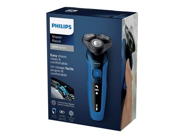 Philips SHAVER Series 5000 S5466 - Barbermaskin - trådløs - mørk kongeblå