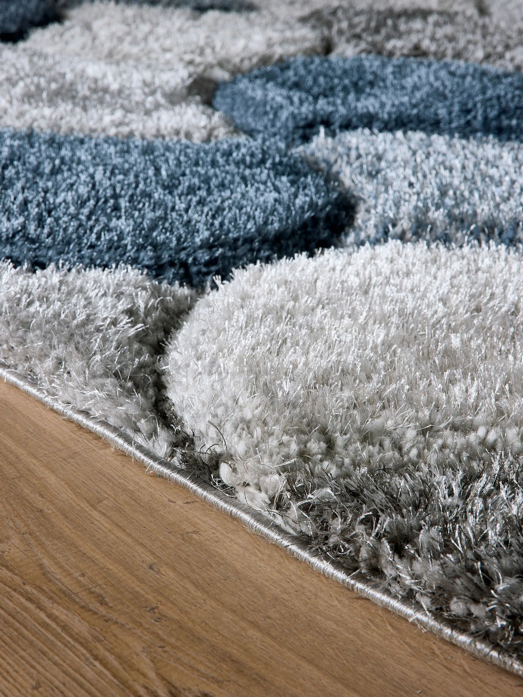 Origin Rugs 3D Scallop Shaggy Rug