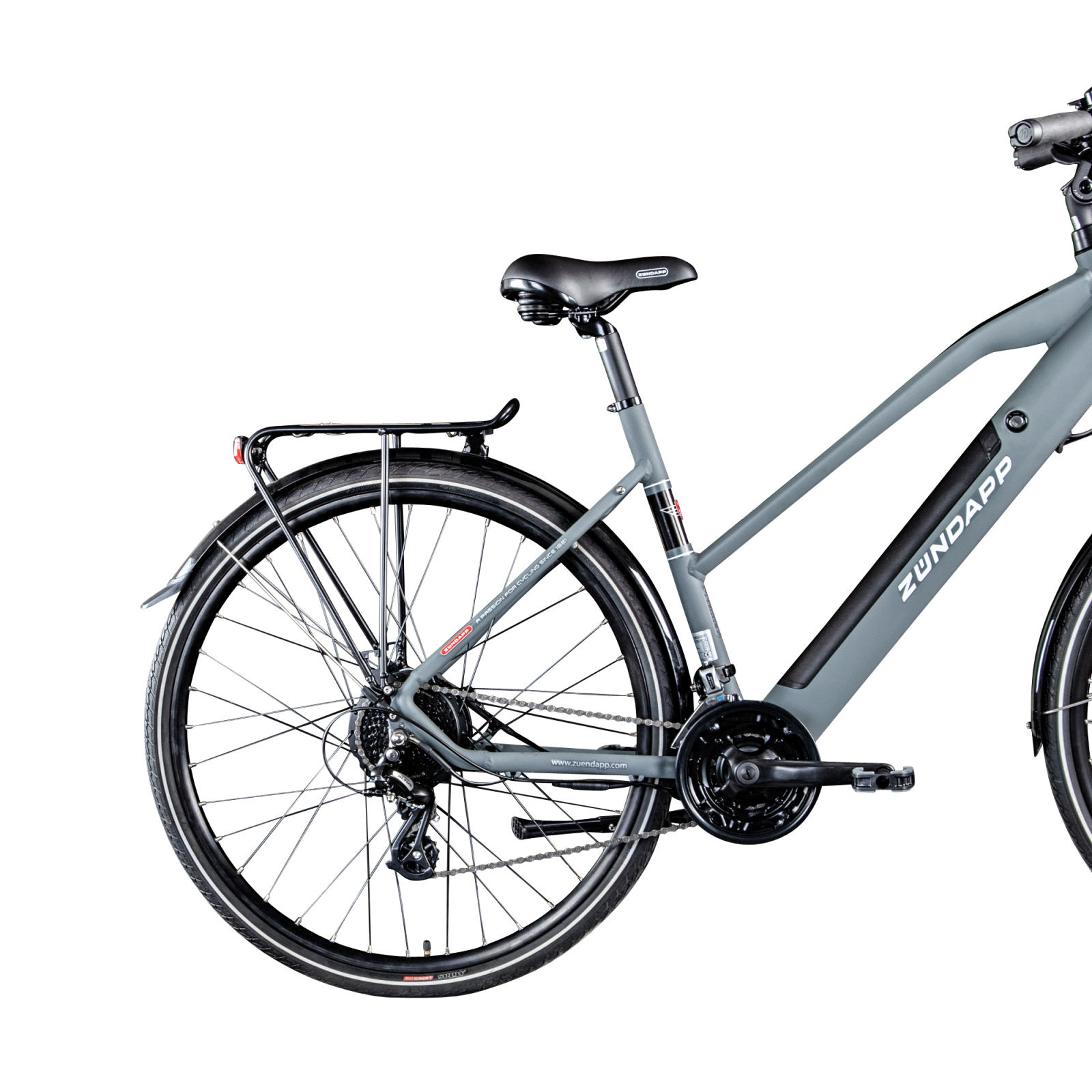 Zündapp Elektro Damen-Trekkingrad Z810 - grau - 50 cm