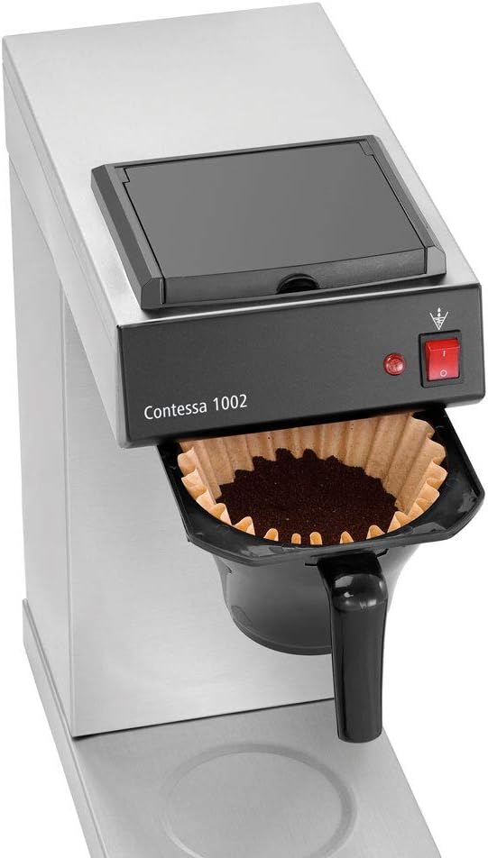 Kaffeemaschine Contessa 1002 + 500 Filter + 2. Kanne + Entkalker (neues Modell)