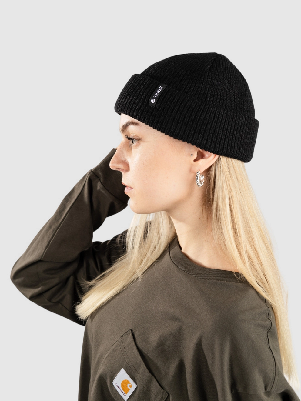 Stance Icon 2 Shallow Beanie black