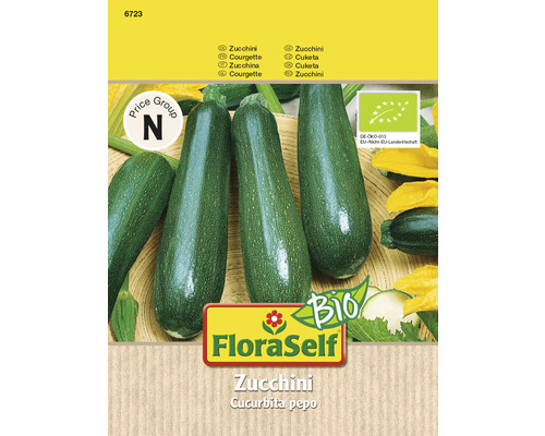 Biologische Courgette 'Partenon' FloraSelf Biologische F1 Hybride Groentezaden