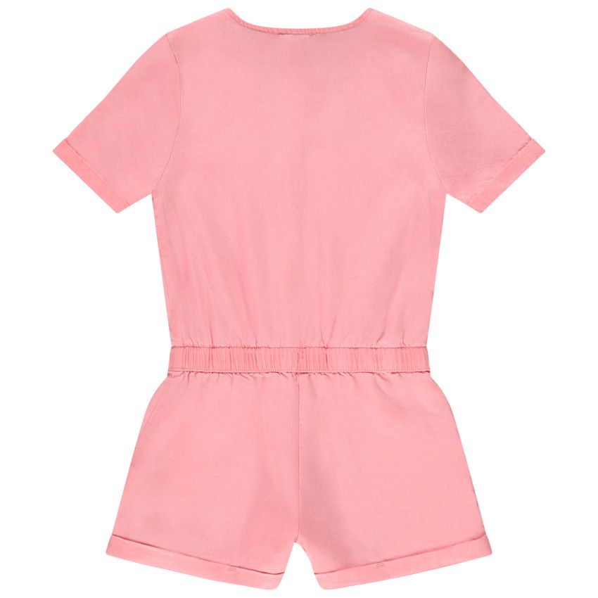 Combishort fluide à poches pour fille - Multicolore