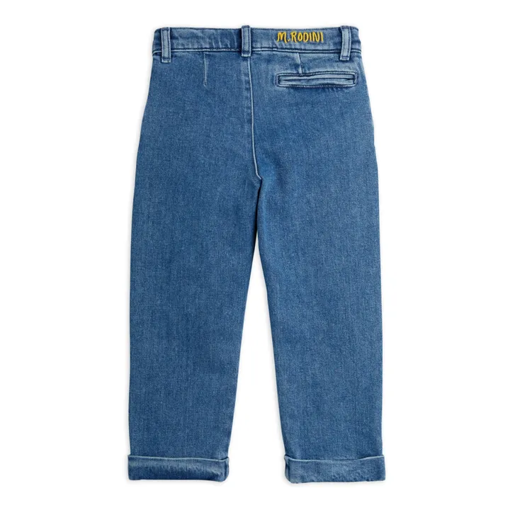 Mini Rodini Jean Chino Coton Bio | Bleu