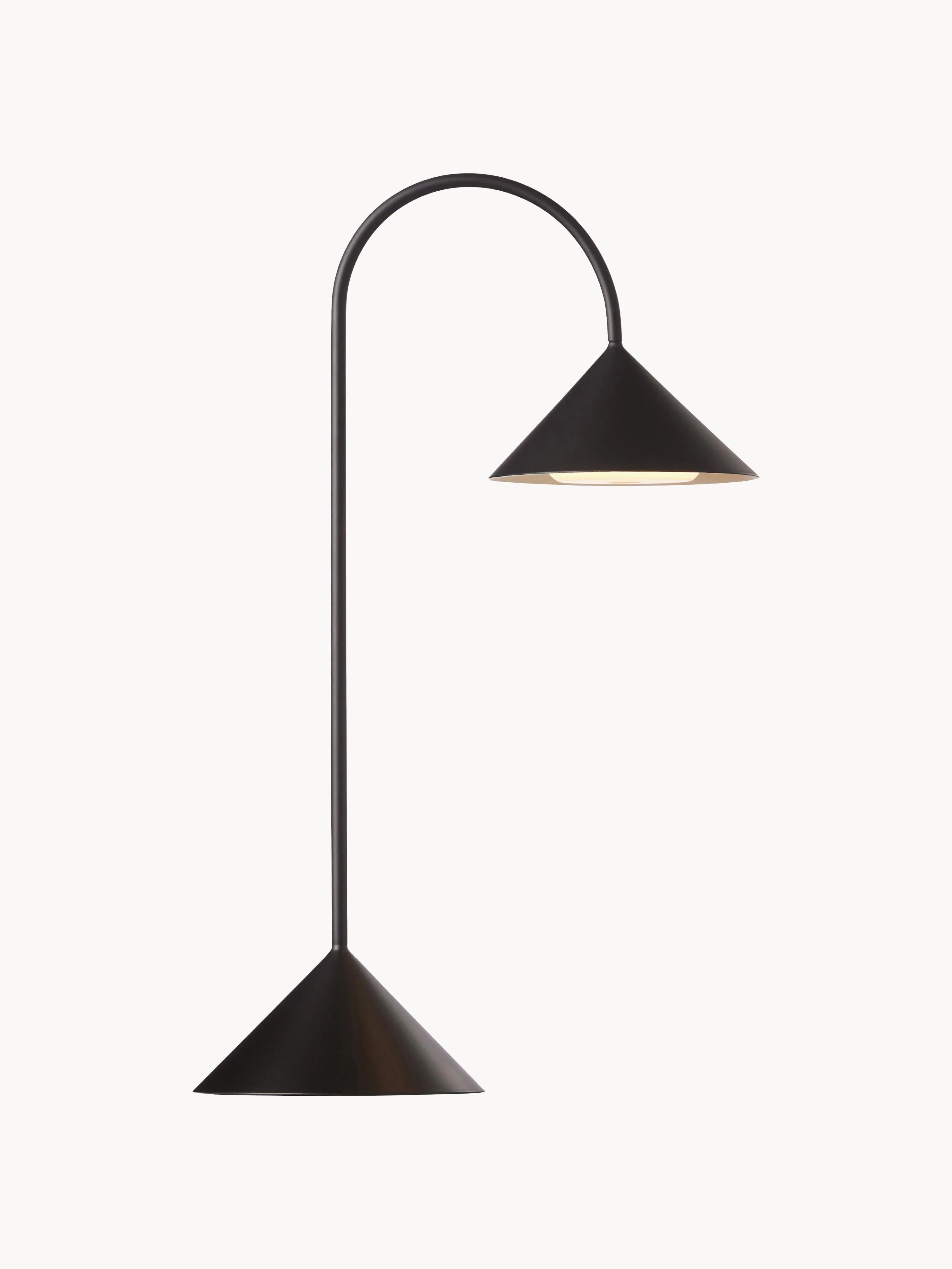 Draagbare outdoor LED-tafellamp Grasp, dimbaar