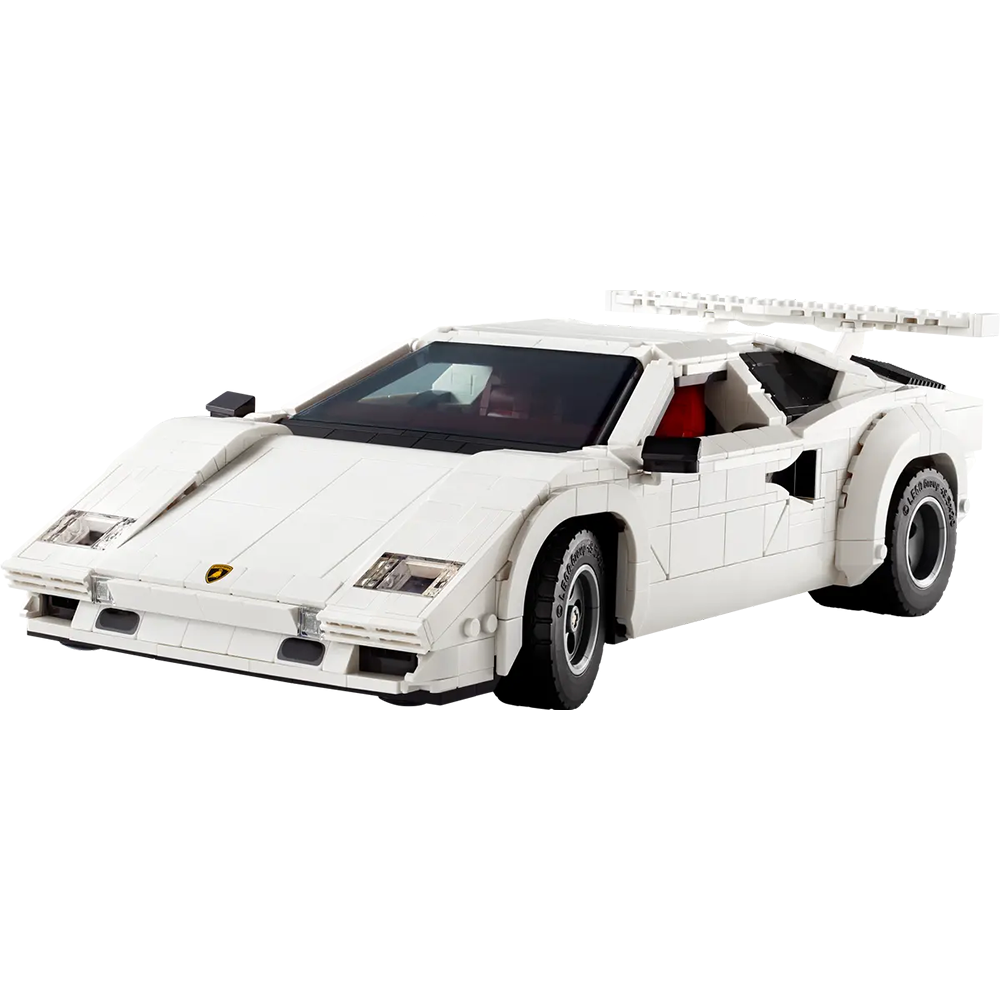 (1506-tlg. Set) Icons Klemmbausteine Race Car Auto Fahrzeug Modell Bausatz (10337) Lizenziert - Lamborghini Countach 5000 Quattrovalvo