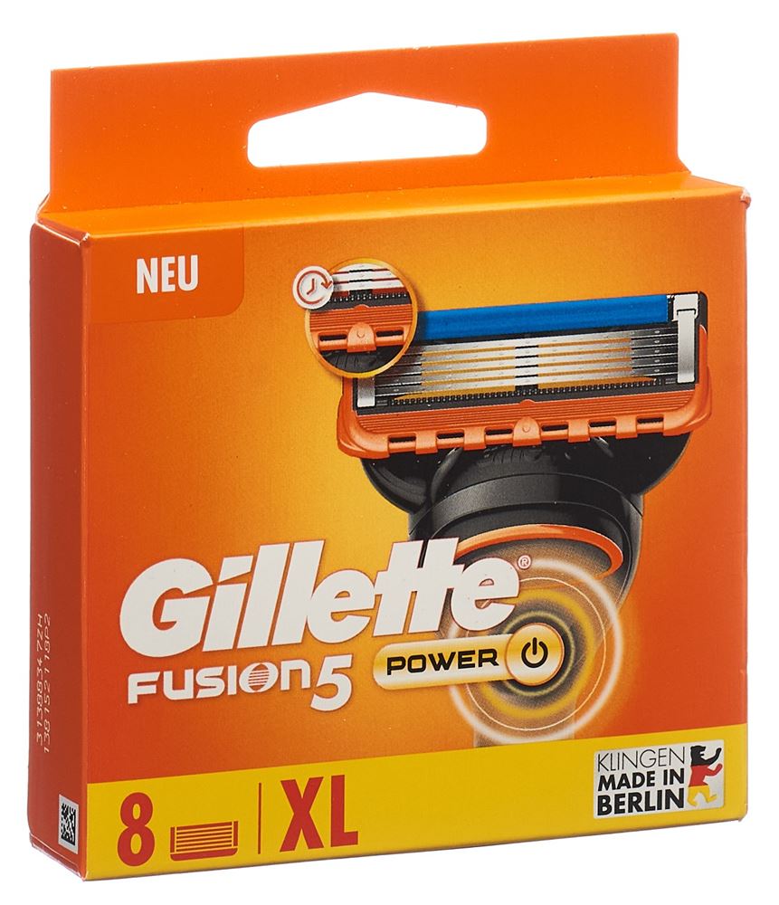 Gillette Fusion5 Power Systemklingen<br>8 Stück