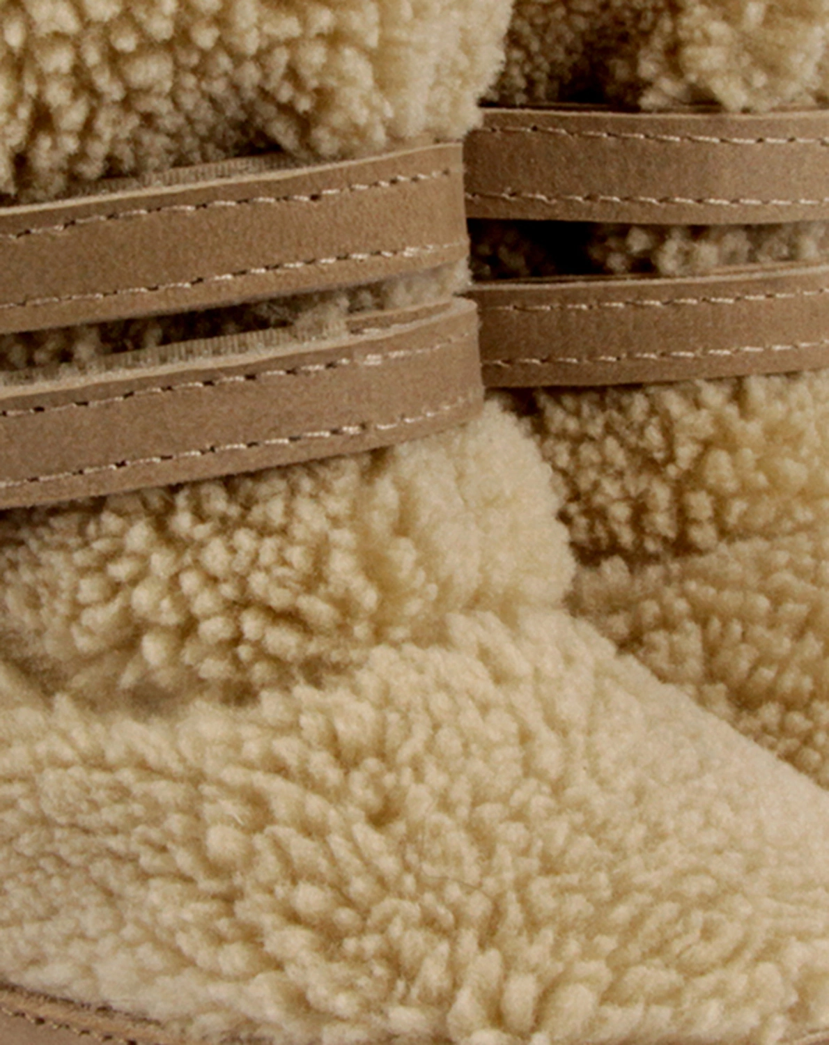 Krabbelschuhe LARISSO gefüttert in beige