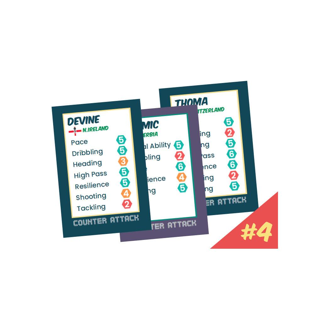 Counter Attack - Extra Player Cards Set 4