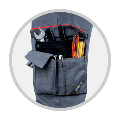 Wikland Arbeitshose mit 8 Taschen