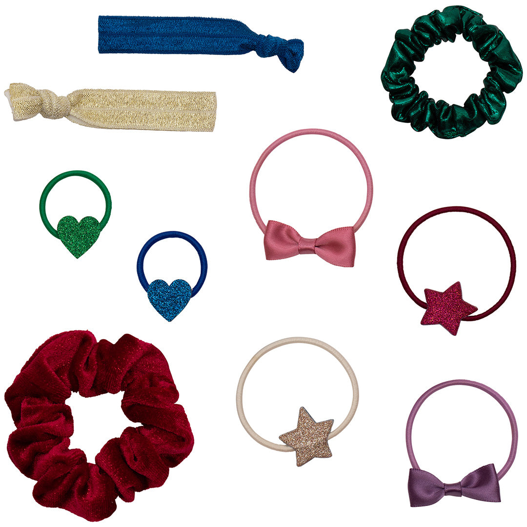 mimi & lula cadeauset haaraccessoires - bright sparkle - 10st