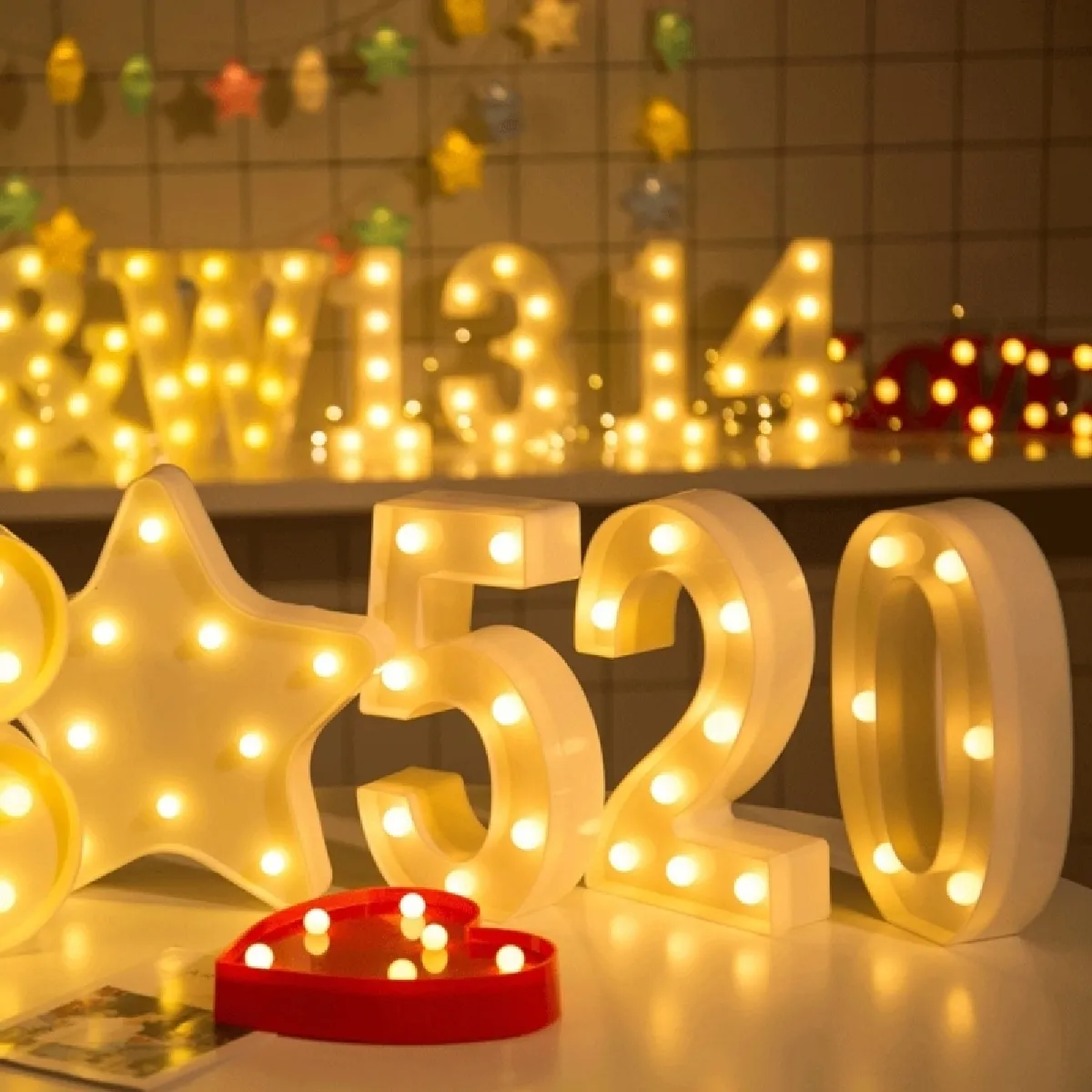 Wewoo Lumière Décorative Chiffre 6