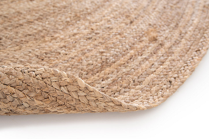 Tapis traditionnel jute rond GoodHome Ø130cm