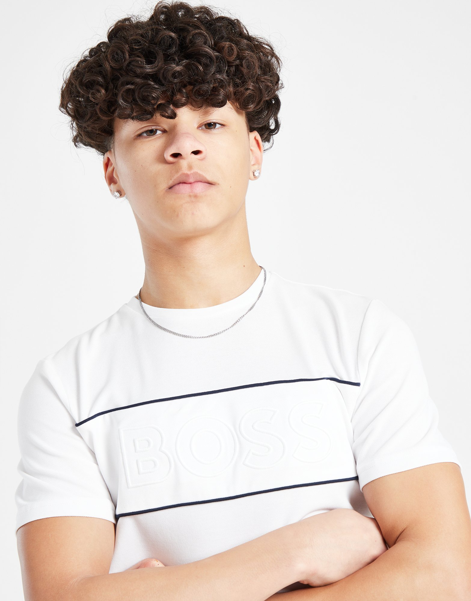BOSS T-shirt Brodé Junior