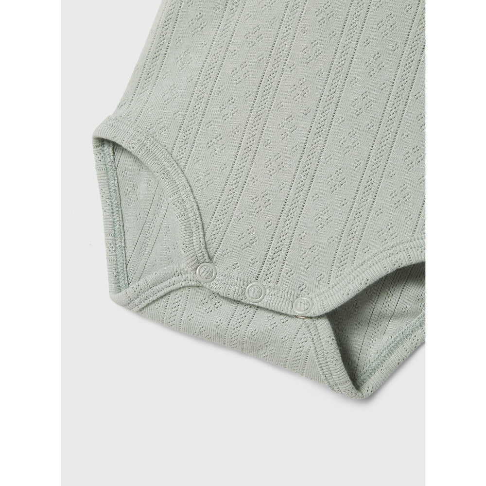 Køb Name It Aqua Gray Jsilke Body