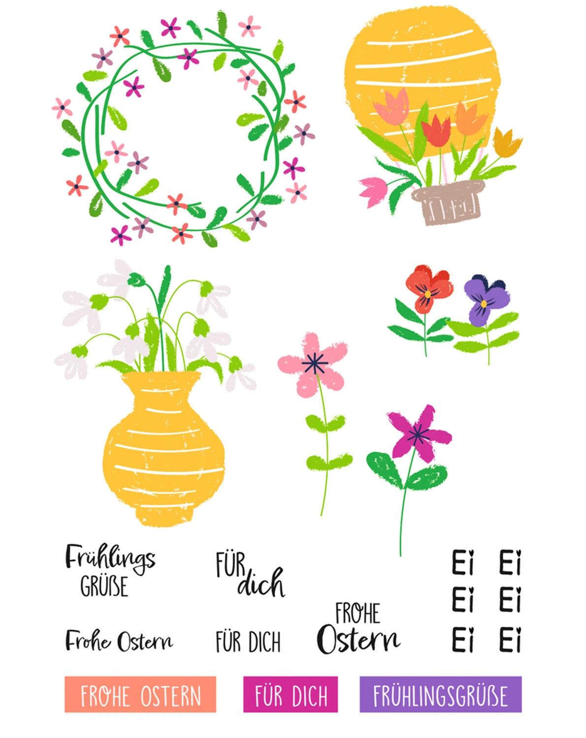 Deko-Tattoos OSTERN