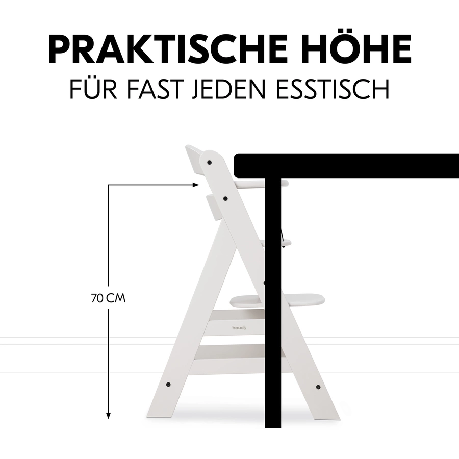 hauck Hochstuhl Alpha Plus Creme