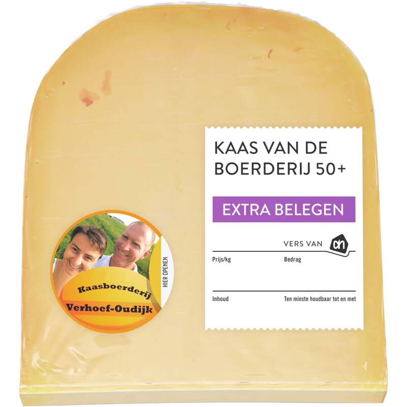 AH Kaas vd boerderij extra belegen 50+ stuk