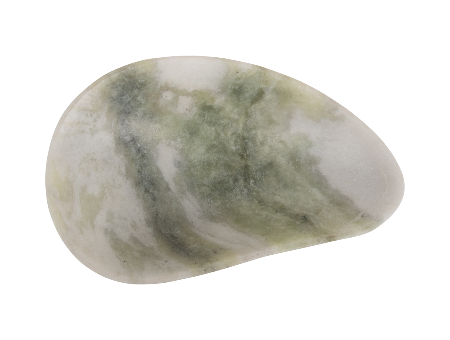 Bowl Organic marble himalayan green