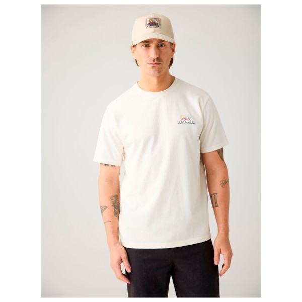 KnowledgeCotton Apparel - Regenerative Organic Cotton Chest Print T-Shirt - T-shirt