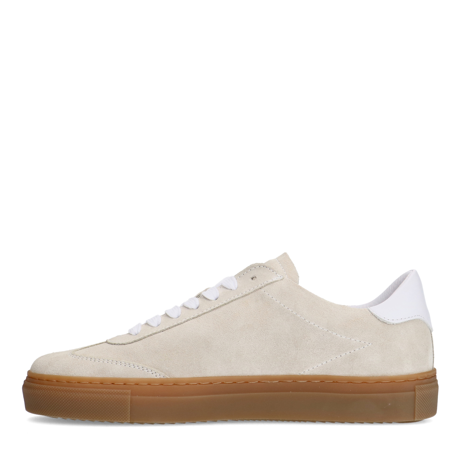 Beige suède sneakers