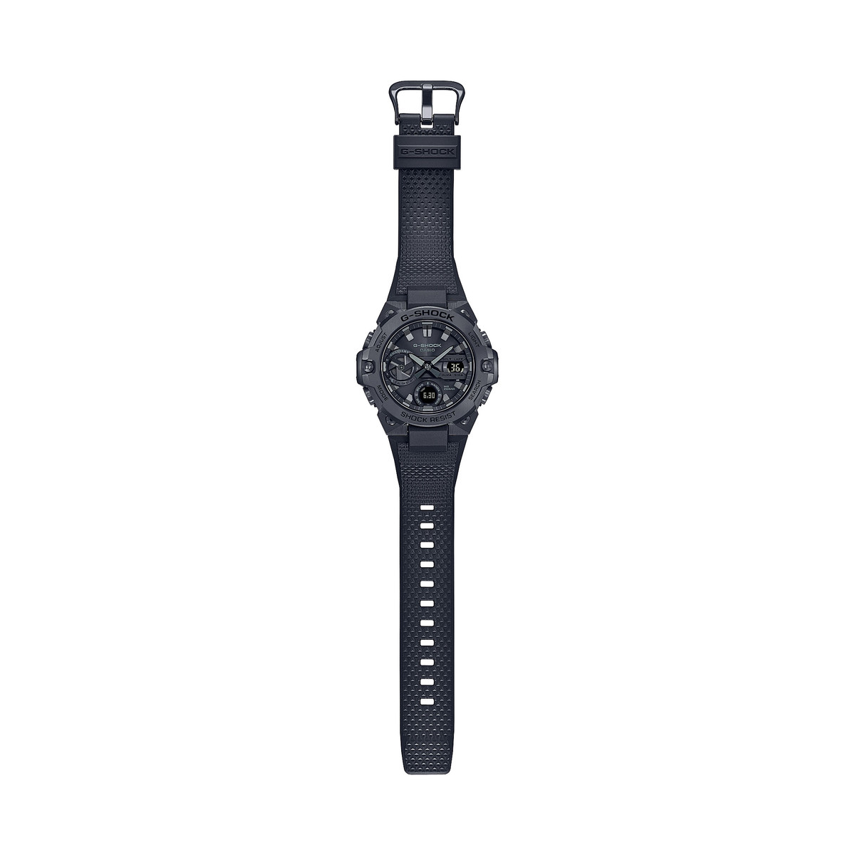 Montre G-SHOCK g-steel homme bracelet résine noire