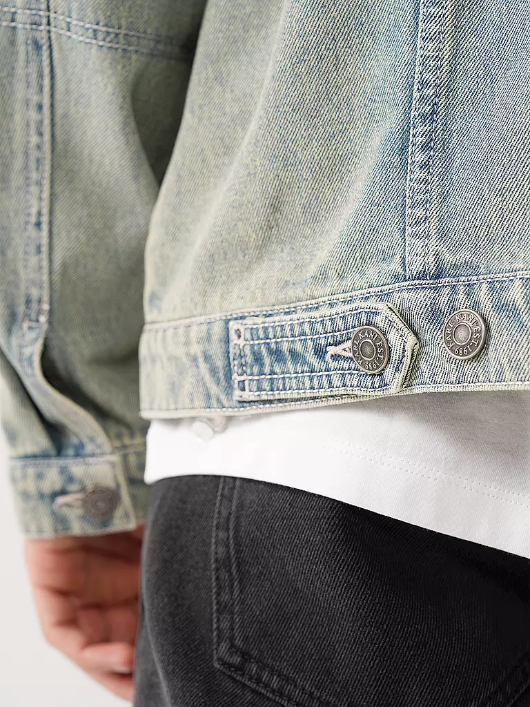 KARL KANI Jeansjacke hellblau