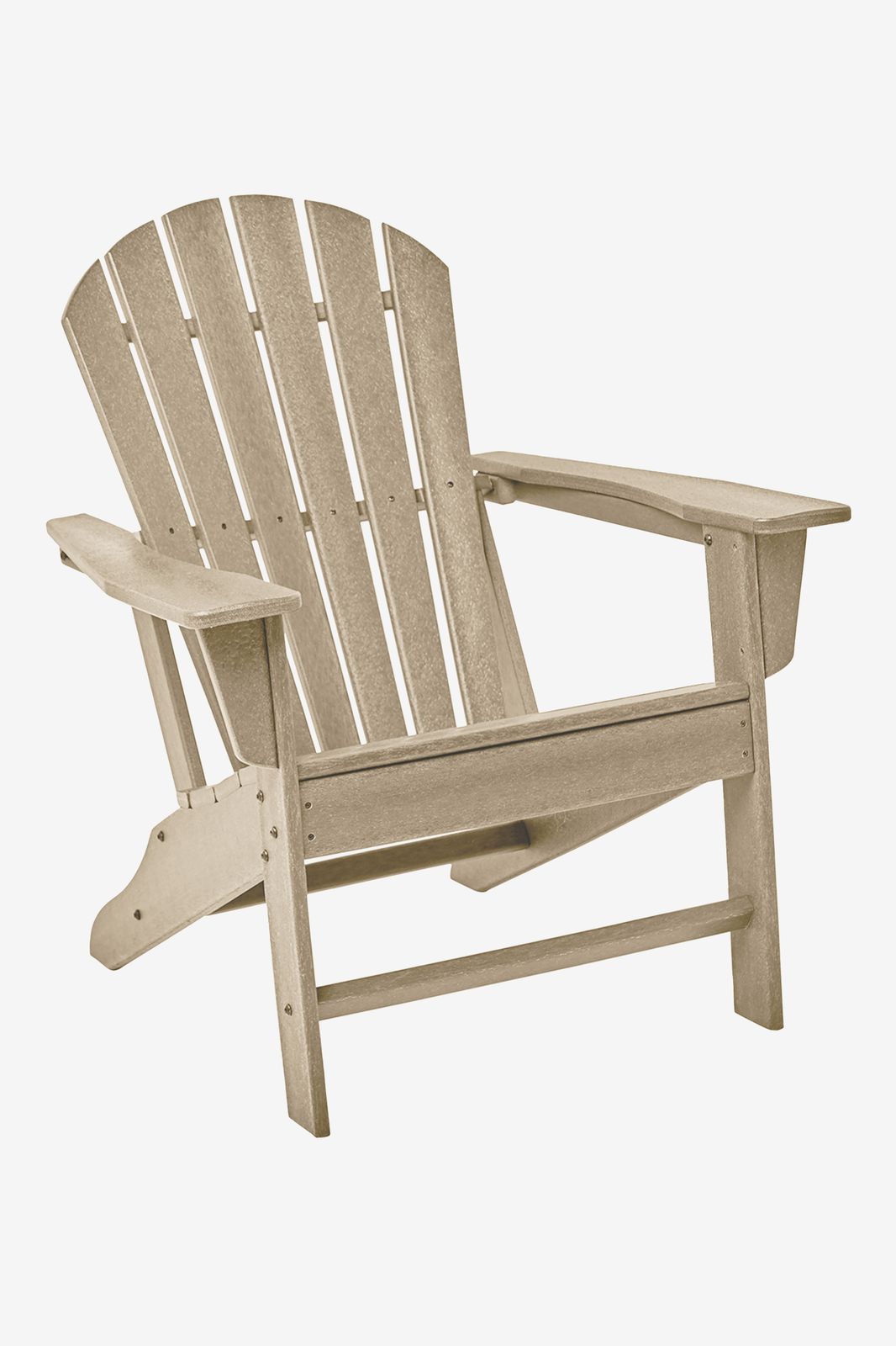 Lichtbruine fanback chair