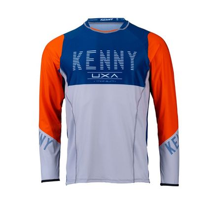 Maillot cross Kenny TITANIUM NAVY ORANGE 2022 - Bleu / Orange