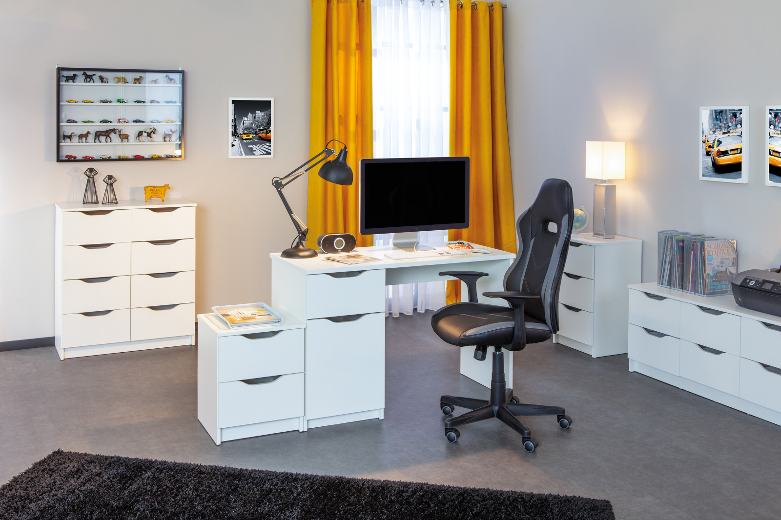 Kommode WESTPHALEN - weiß - 92 cm