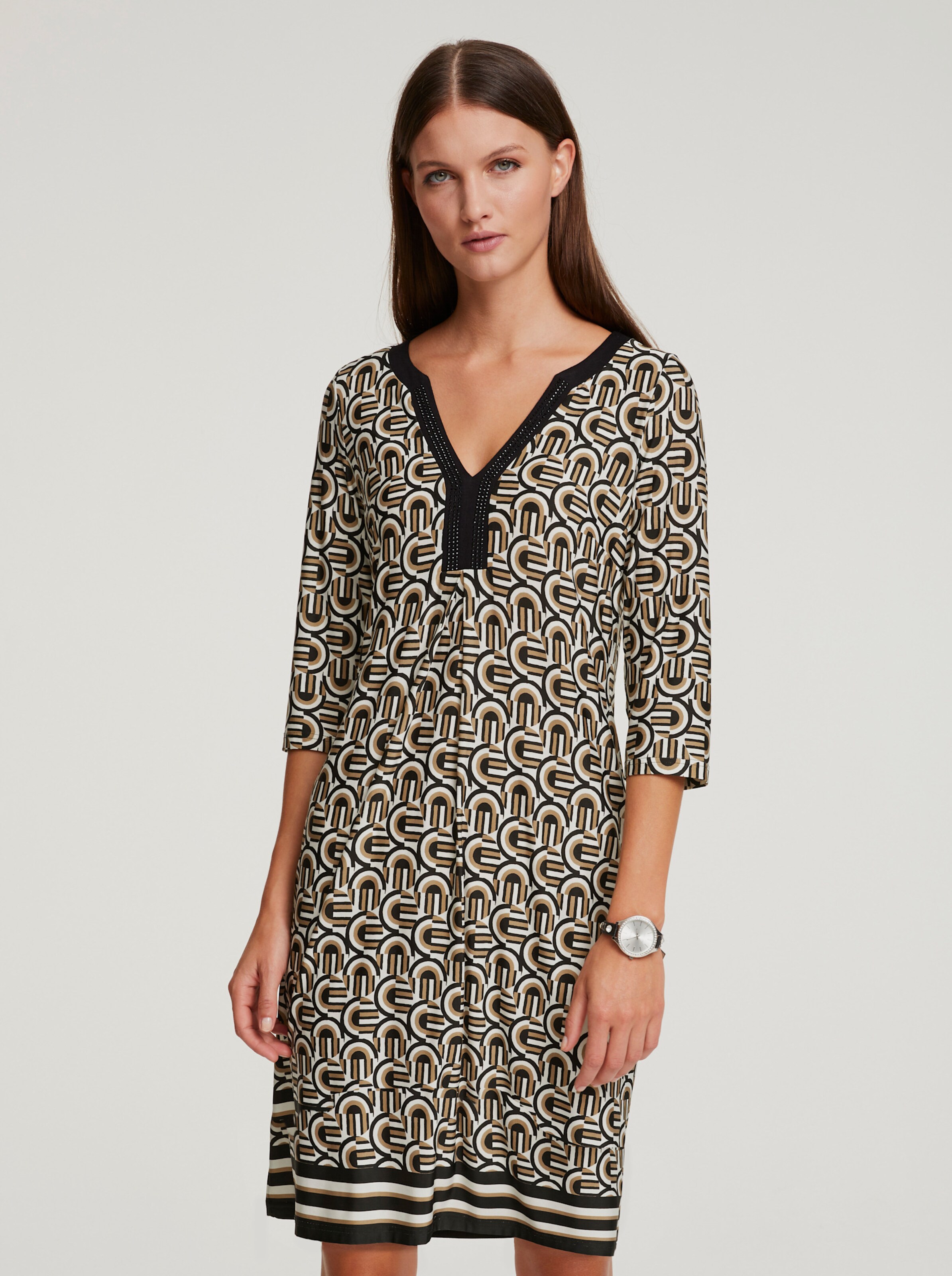 Druck-Kleid