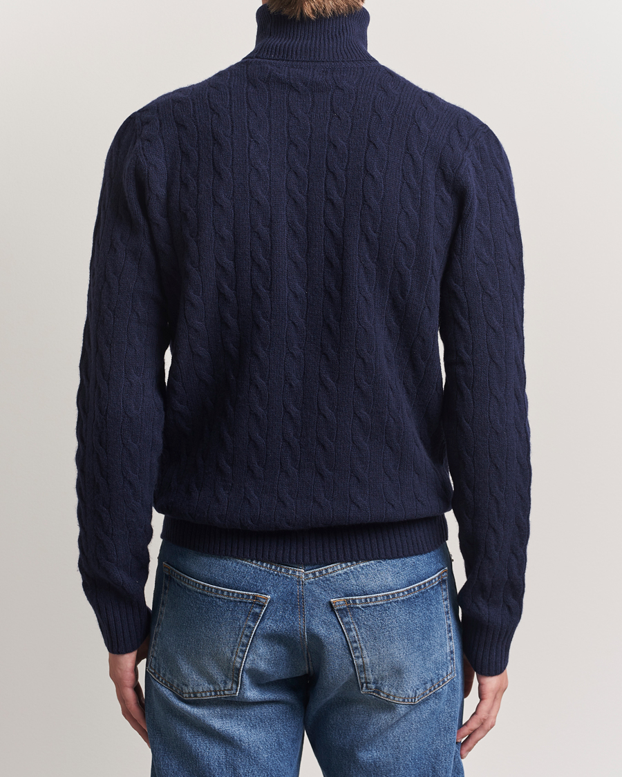 Polo Ralph Lauren Wool/Cashmere Rollneck Hunter Navy