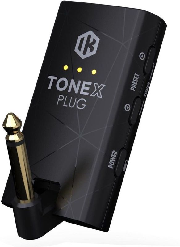 IK Multimedia TONEX Plug Tone Modeling Headphone Amplifier for Guitar