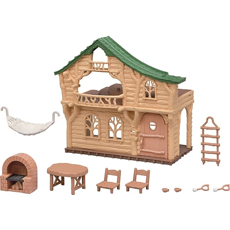 Sylvanian Families huset ved søen