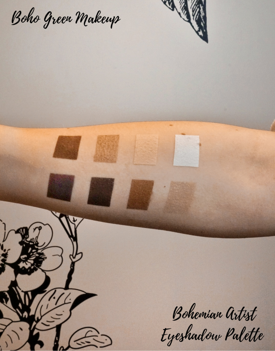 boho  Lidschatten-Palette Bohemian Artist