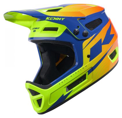 Casque Intégral Kenny Elite Navy Neon Jaune