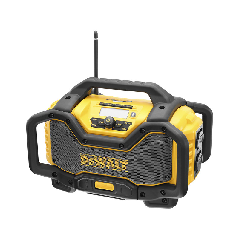 DeWALT DCR027-QW DAB+/FM bouwradio 230V/10,8V/14,4V/18V Li-ion
