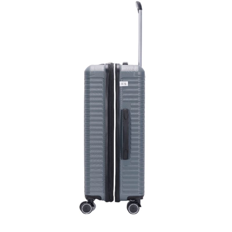 Lot de 3 valises rigides 329 Extensibles 55, 66 et 76 cm Gris