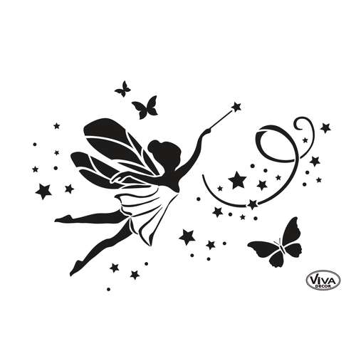 VIVA DECOR Universal-Schablone, Elfe
