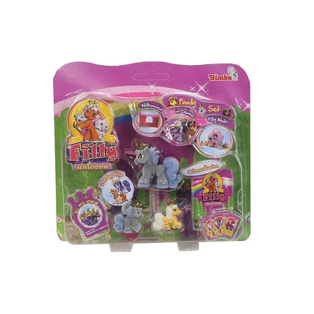 Simba Filly Unicorn Familie, sortiert