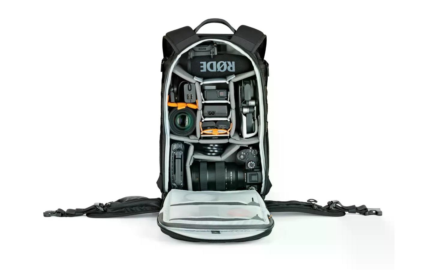 Fotorucksack ProTactic BP 350 AW II (GRL) Schwarz<br>Robuster Kamerarucksack aus recycelten Materialien
