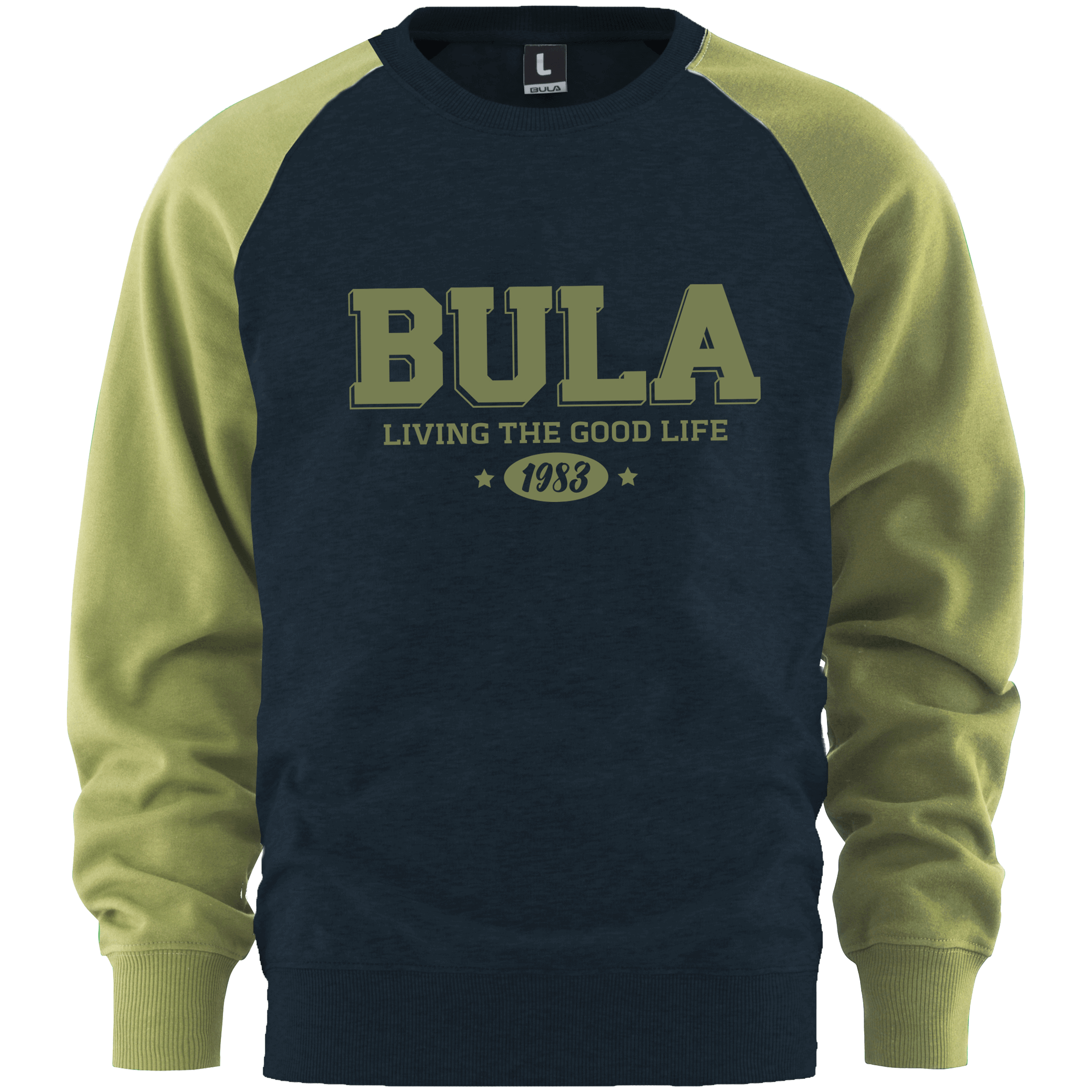 Bula Campus Block Crew - Fritid og bomull