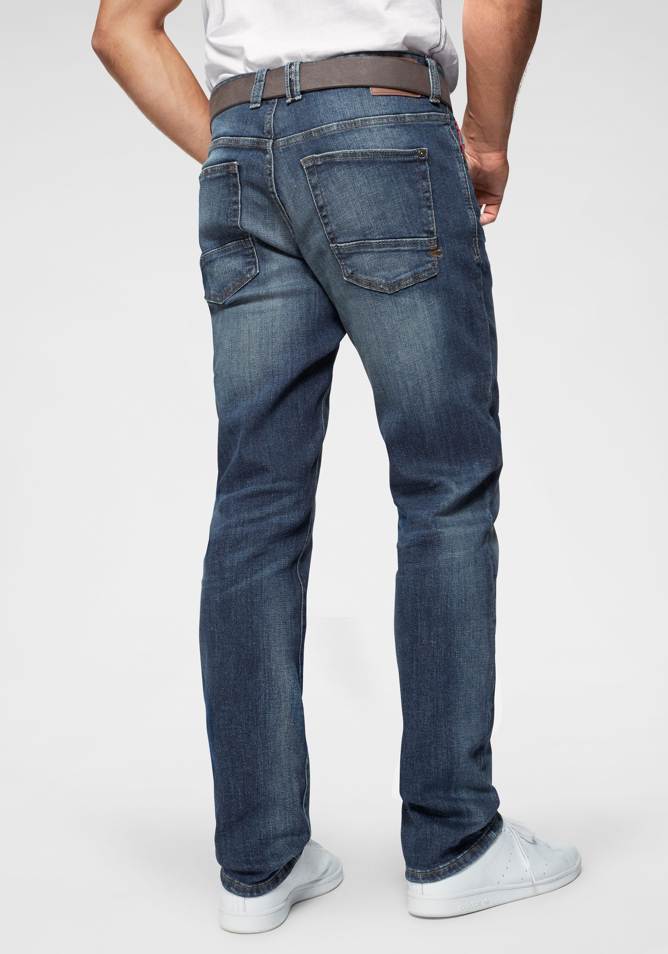 camel active Regular-fit-Jeans »HOUSTON« im klassischen 5-Pocket-Stil