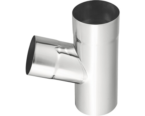 Zambelli buisaftakking titaanzink rond 72° NW 100 mm aftakking NW 80 mm
