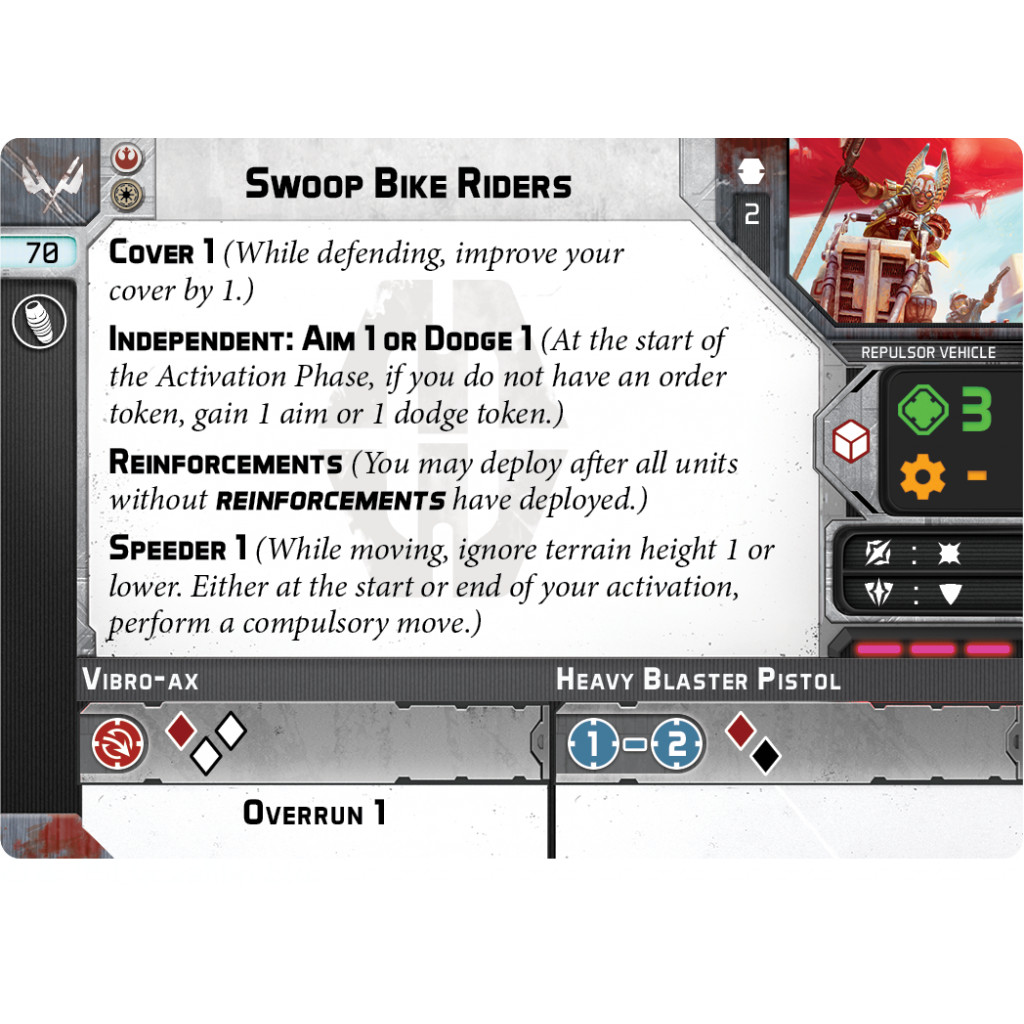 Star Wars : Légion - Pilotes de Swoop