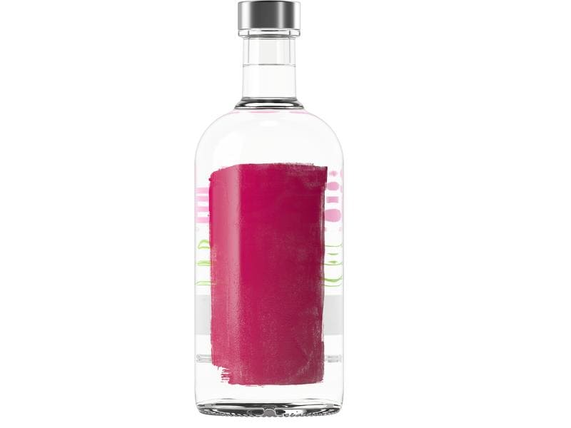 Absolut Vodka Raspberri 0.7 l Aromatisierte Spirituose auf Getreidebasis mit intensivem Himbeerenaroma